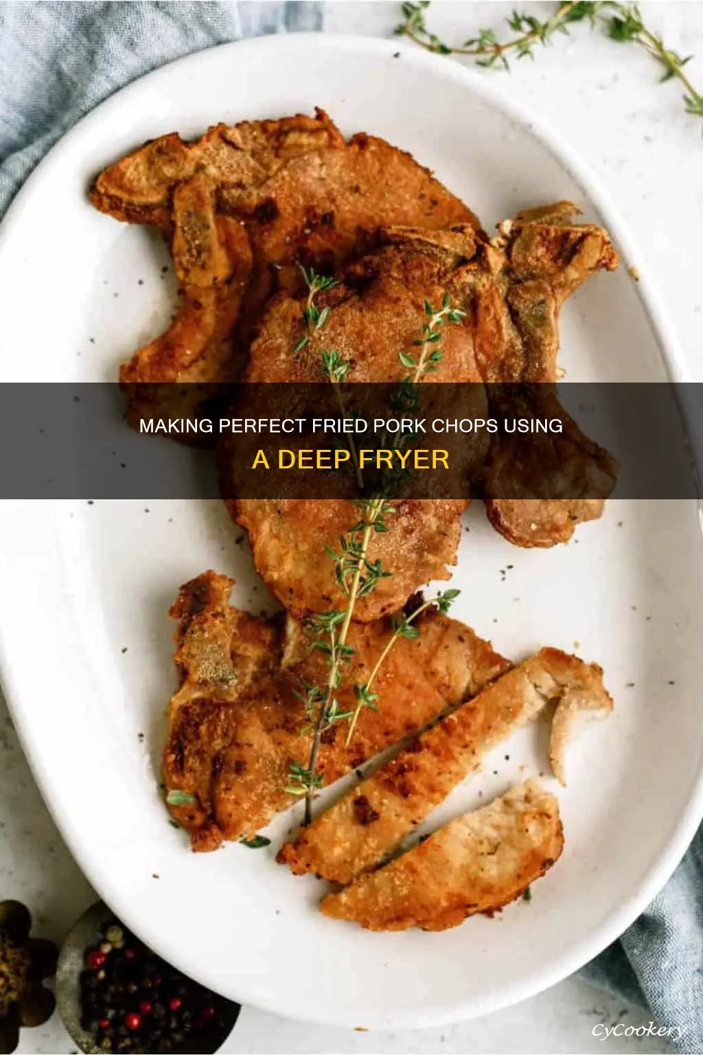 how to make fried pork chops in deep fryer