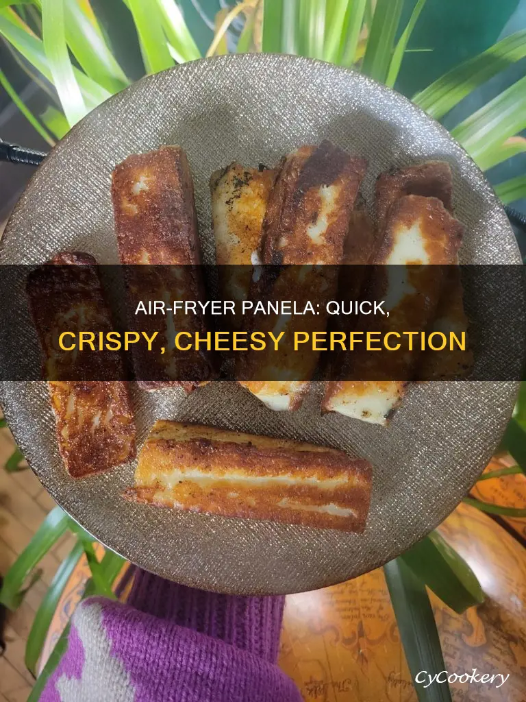 how to make fried quedo panela in an air fryer