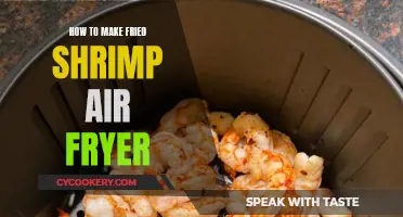 Air-Fried Shrimp: A Quick, Crispy Delight