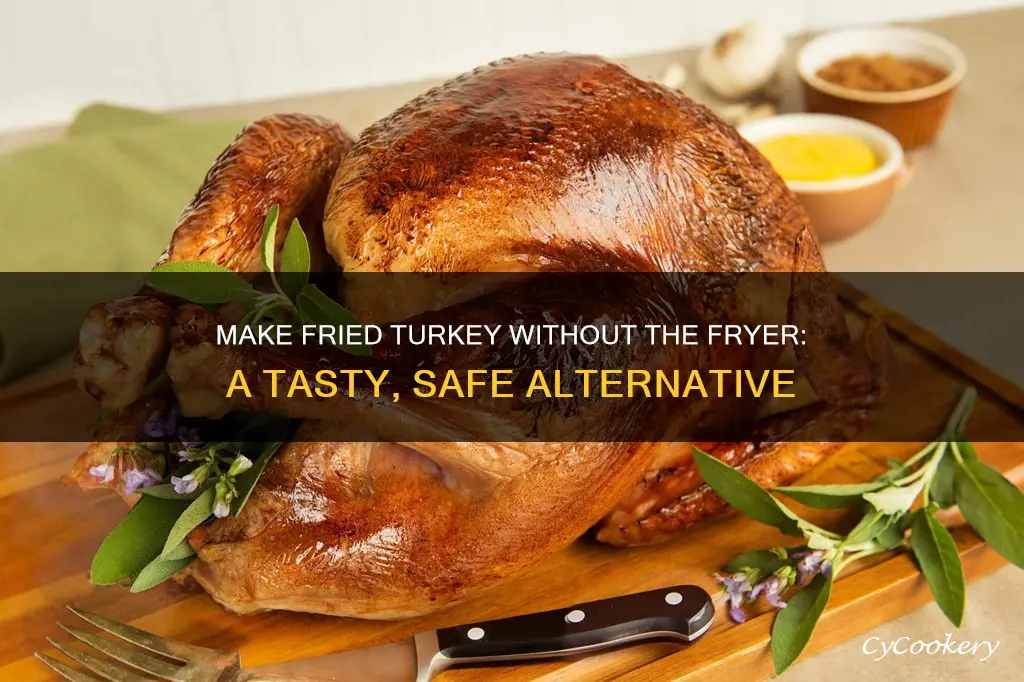 how to make fried turkey without the fryer