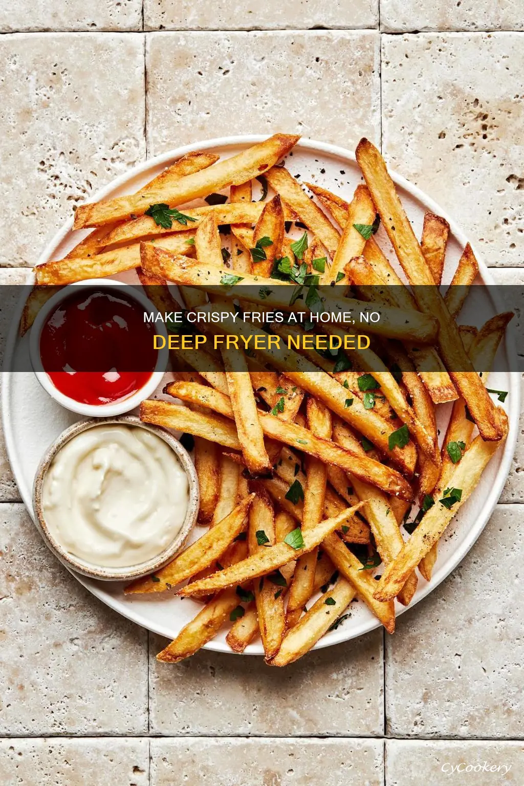 how to make fries at home without a deep fryer