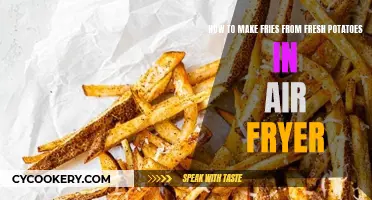 Making French Fries from Scratch Using an Air Fryer