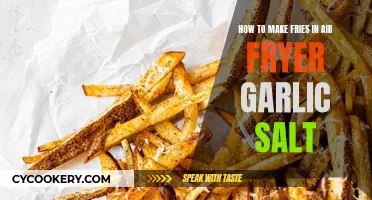 Air Fryer Garlic Fries: A Quick, Crispy Treat