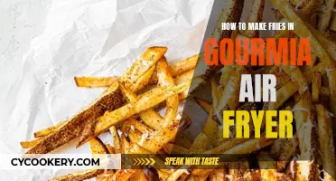 Making Fries with Gourmia Air Fryer: Quick and Easy!