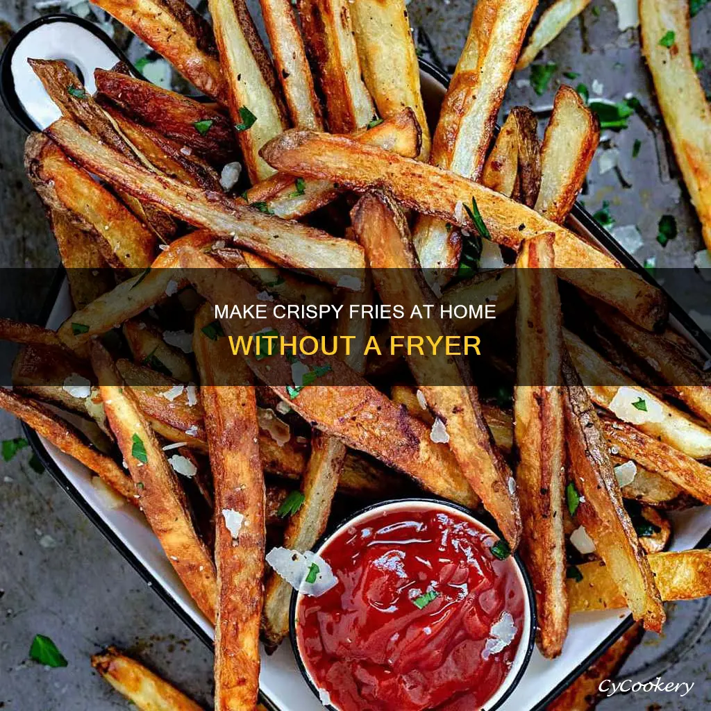 how to make fries without a fryer