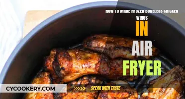 Air Fryer Frozen Chicken Wings: A Quick, Crispy Treat