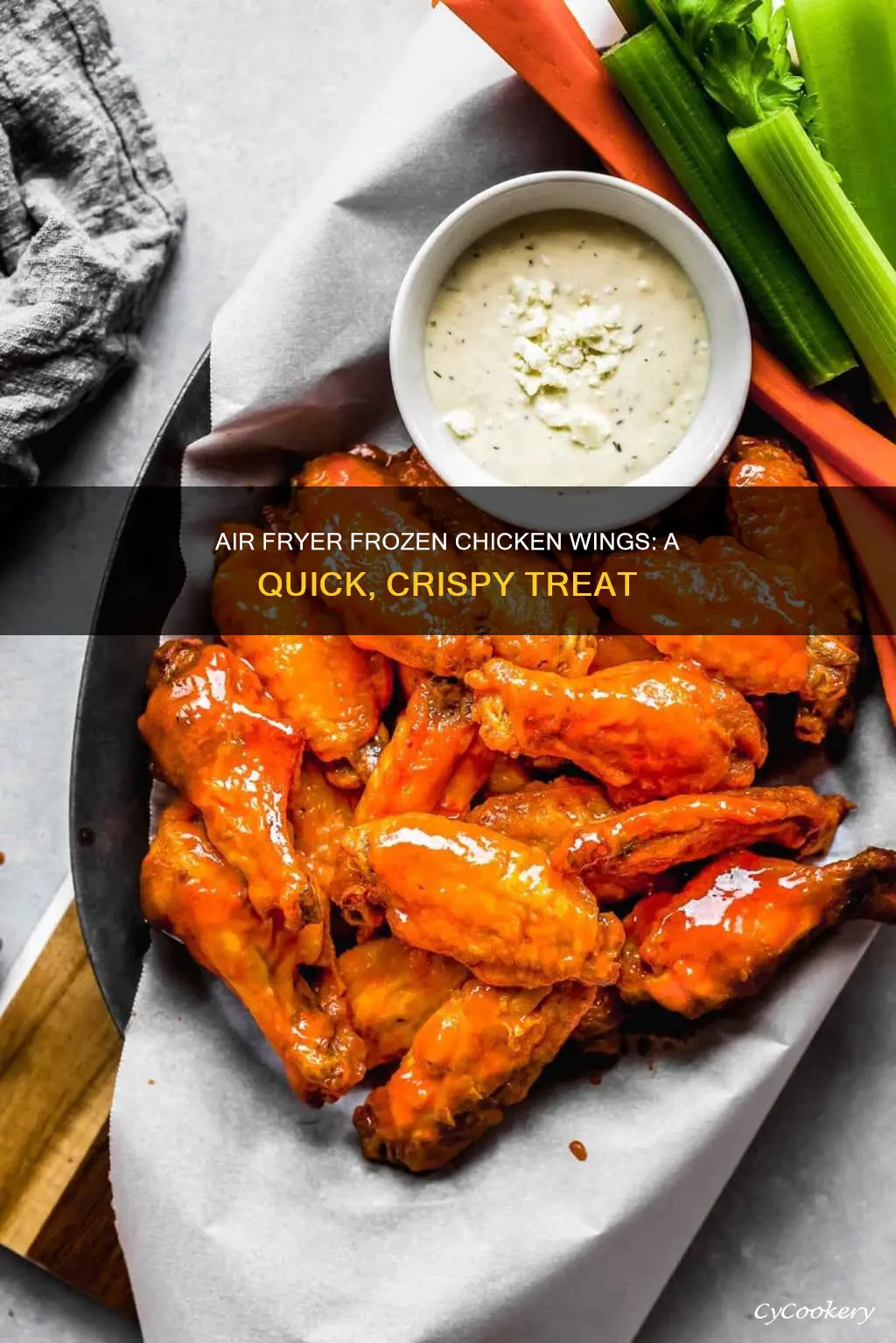 how to make frozen boneless chicken wings in air fryer