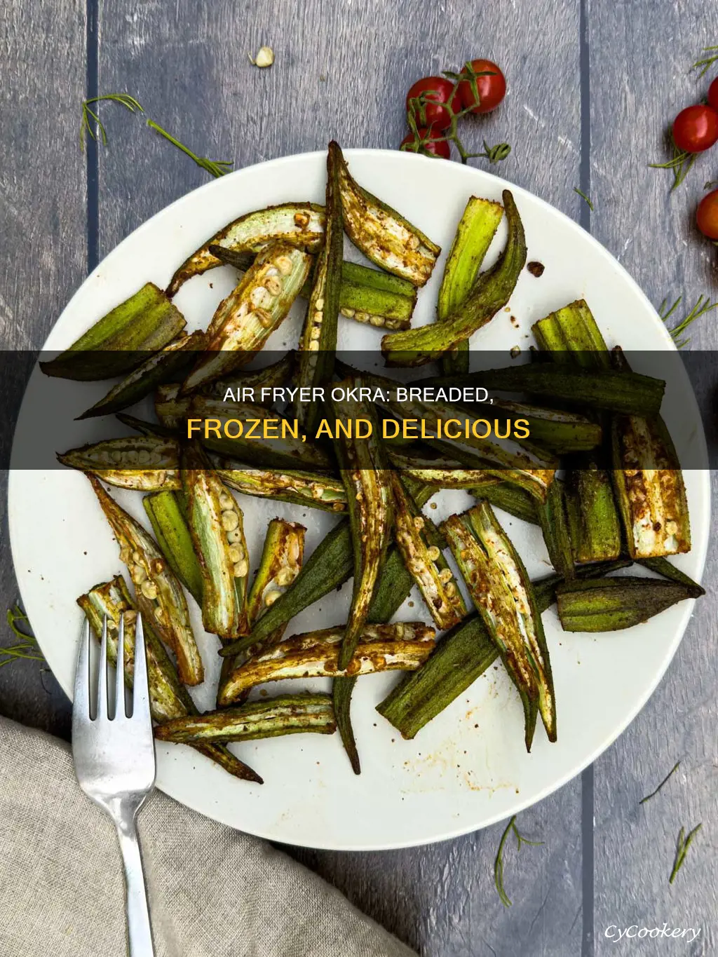 how to make frozen breaded okra in air fryer