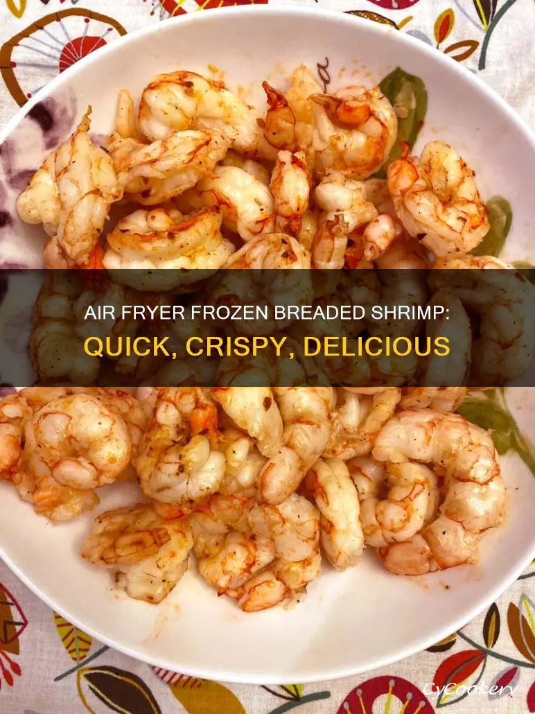 how to make frozen breaded shrimp in air fryer