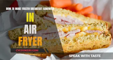 Air Fryer Frozen Breakfast Sandwiches: Quick, Easy, Delicious!