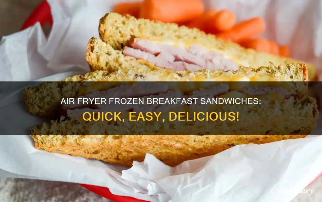 how to make frozen breakfast sandwich in air fryer