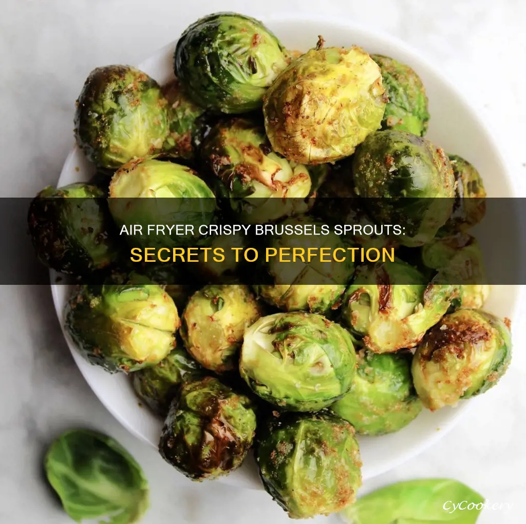 how to make frozen brussel sprouts crispy in air fryer