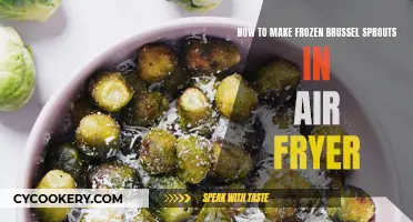 Air Fryer Frozen Brussels Sprouts: Quick, Easy, Delicious!