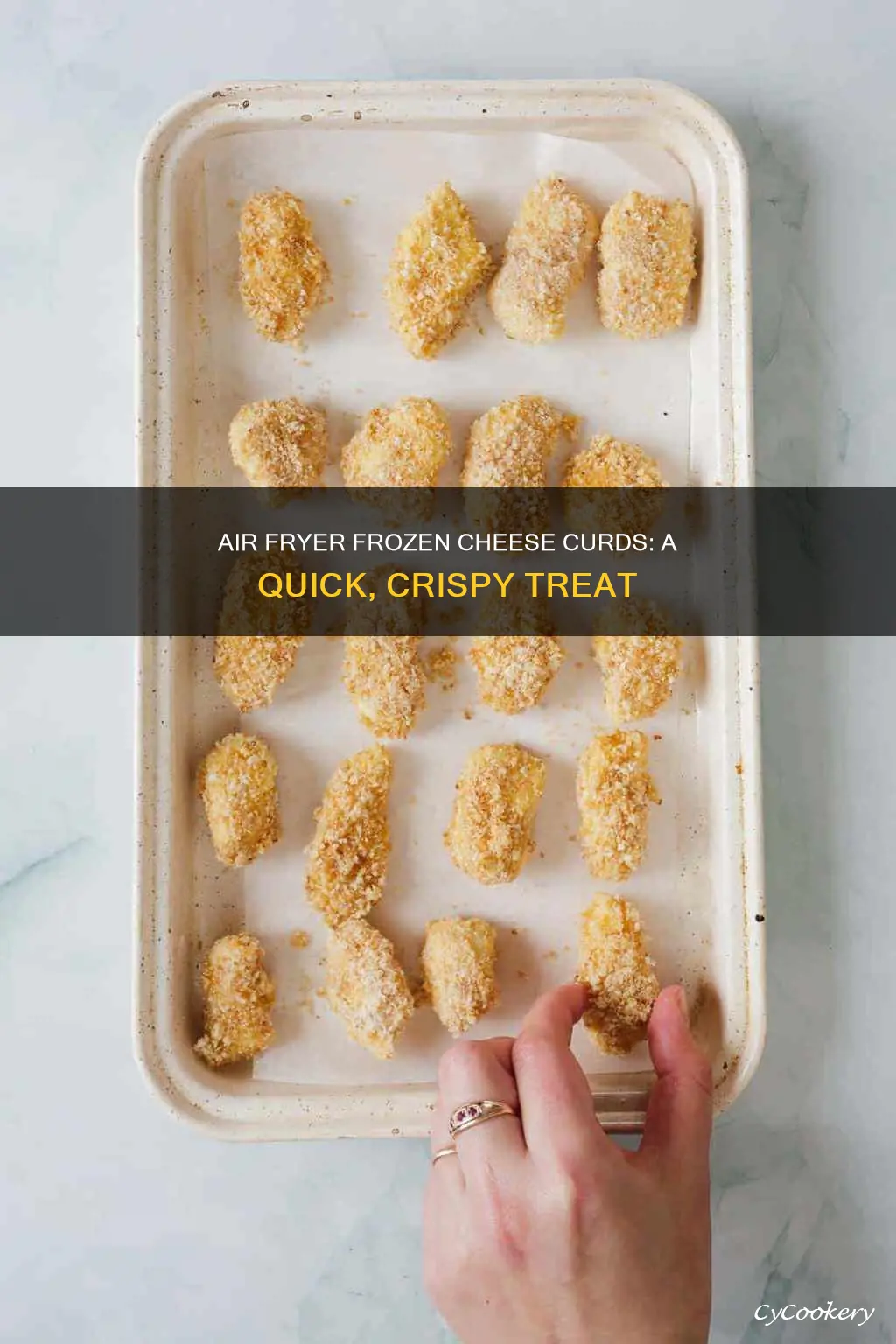 how to make frozen cheese curds in air fryer