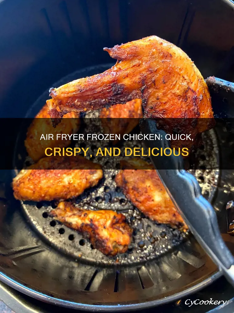 how to make frozen chicken breast in the air fryer