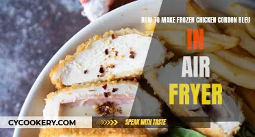 Air Fryer Chicken Cordon Bleu: Frozen to Fabulous!