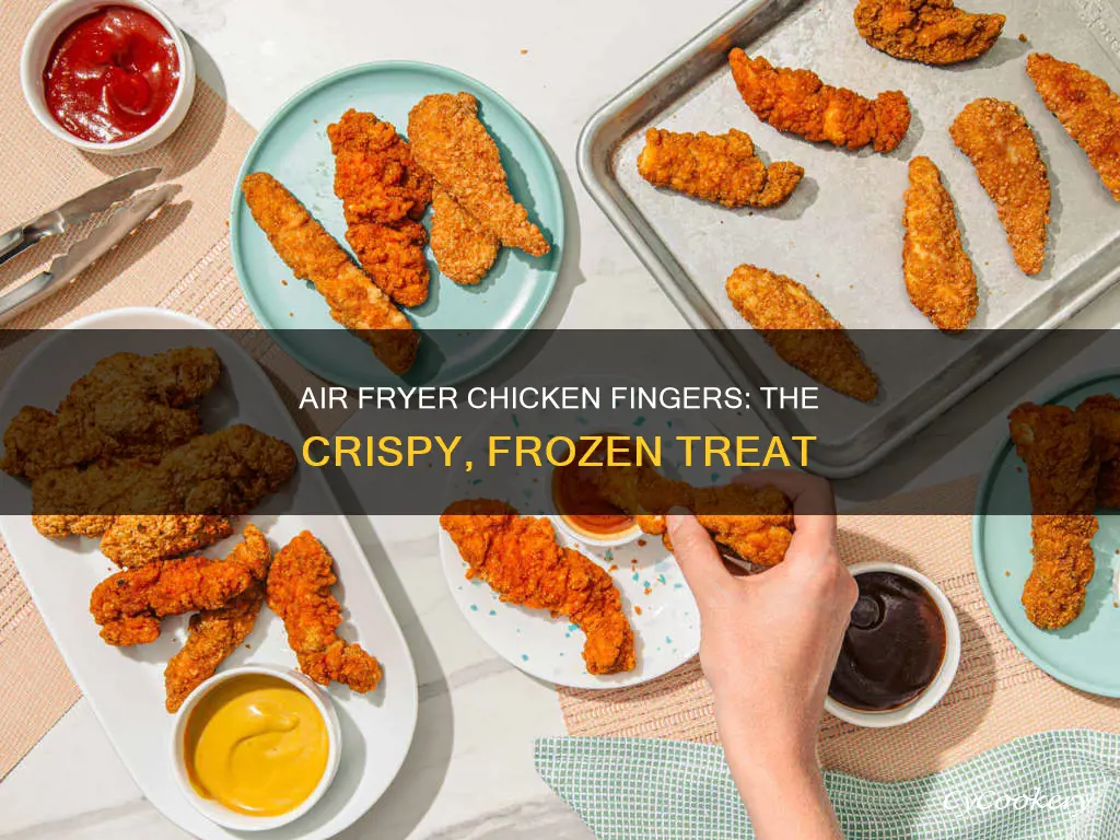 how to make frozen chicken fingers in air fryer