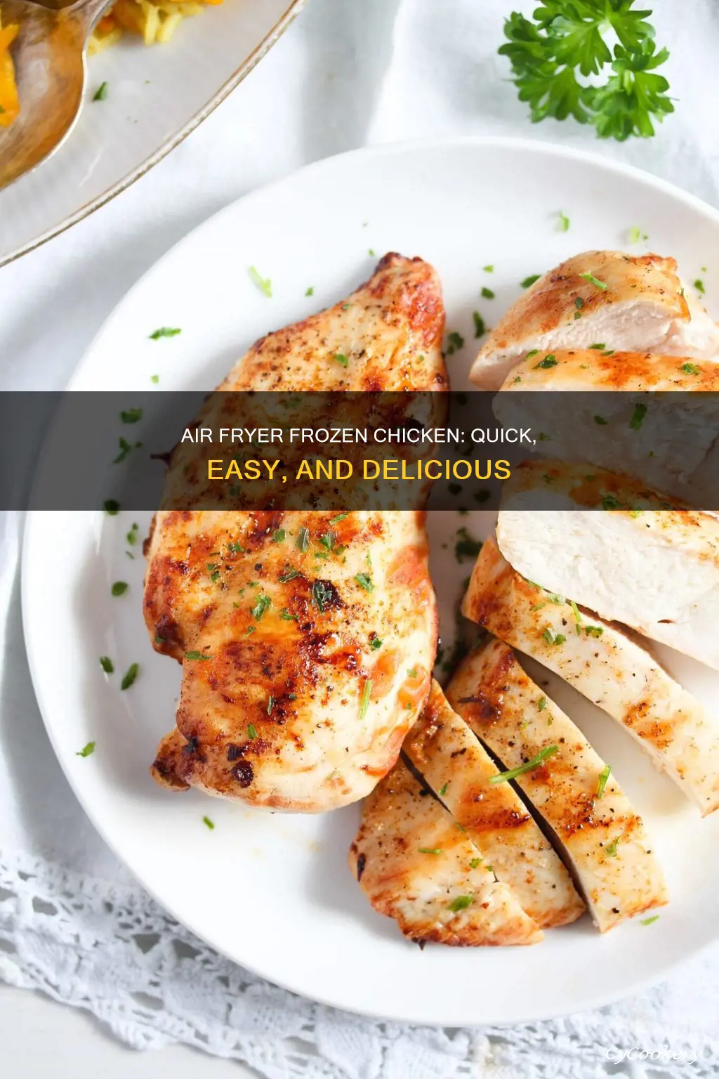 how to make frozen chicken in air fryer