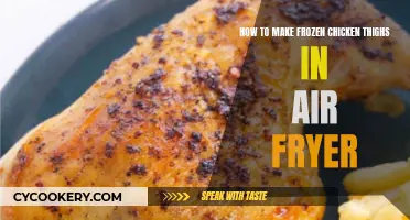 Air-Fryer Chicken Thighs: From Frozen to Crispy