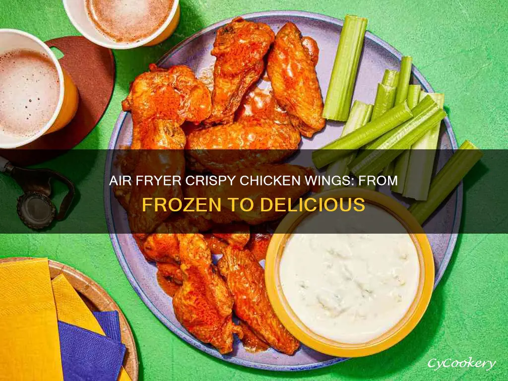 how to make frozen chicken wings crispy in air fryer