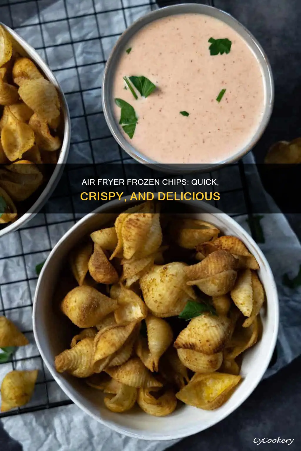 how to make frozen chips in air fryer