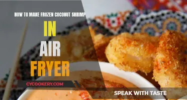 Air-Fryer Frozen Coconut Shrimp: Quick, Crispy, and Delicious!