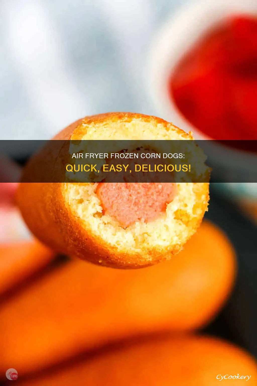 how to make frozen corn dogs in a air fryer