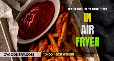 Air Fryer Frozen Crinkle Fries: Quick, Crispy, Perfect!