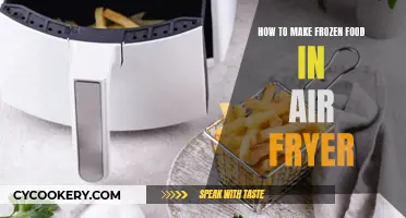 Air Fryer Frozen Food: Quick and Easy Recipes