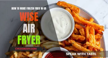 GoWise Air Fryer: Perfect Frozen Fries Every Time