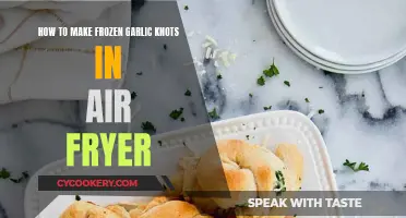 Garlic Knots: Air Fryer Frozen Treats