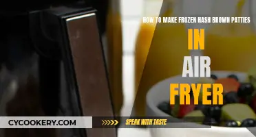 Air Fryer Frozen Hash Browns: Quick, Crispy Patties