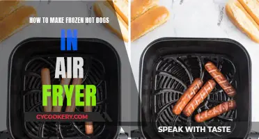 Air Fryer Frozen Hot Dogs: Quick, Easy, Delicious!