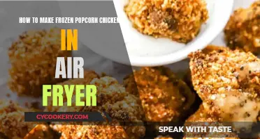 Air Fryer Frozen Popcorn Chicken: Quick, Easy, Crispy!