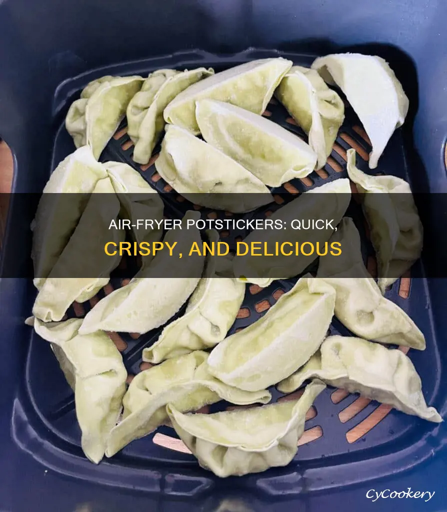 how to make frozen potstickers in an air fryer