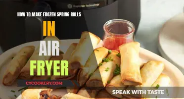 Air-Fryer Frozen Spring Rolls: Quick, Crispy, Delicious!