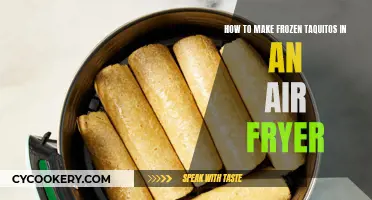 Air Fryer Hack: Frozen Taquitos, Crispy and Quick!