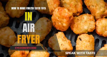 Air Fryer Frozen Tater Tots: Quick, Easy, and Delicious!