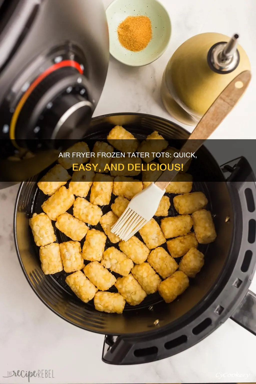 how to make frozen tater tots in air fryer