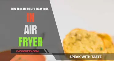 Air Fryer Frozen Texas Toast: Quick, Crispy, Delicious