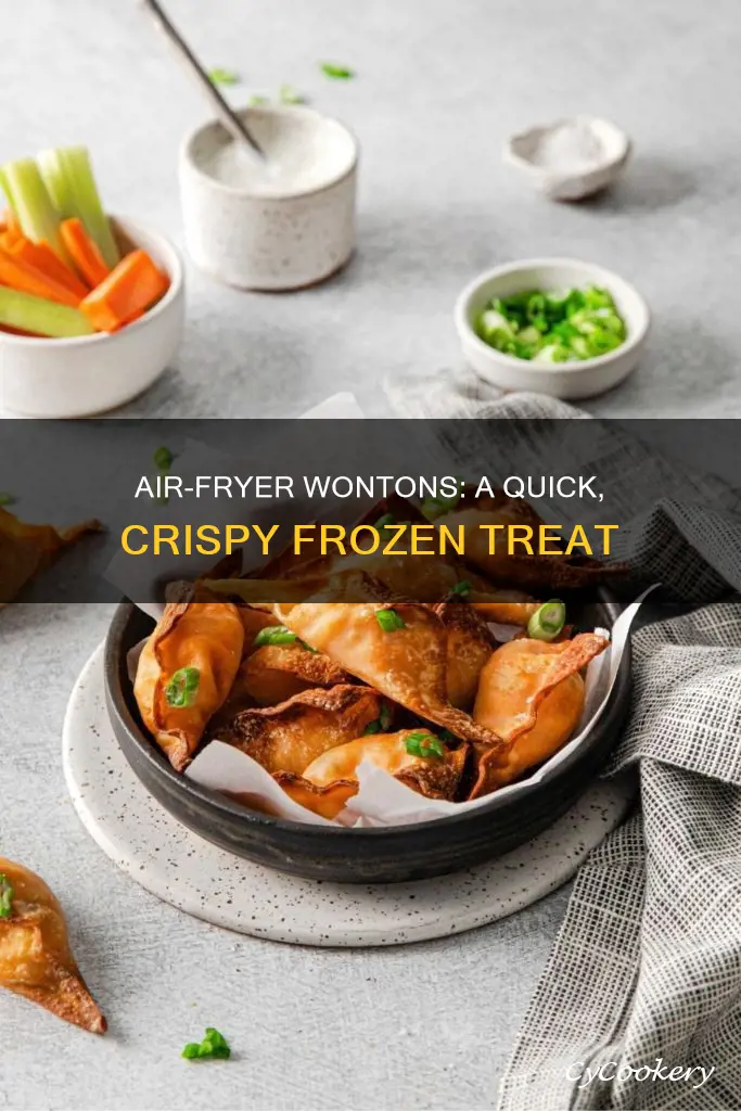 how to make frozen wontons in air fryer