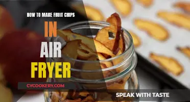 Air Fryer Fruit Chips: A Healthy, Easy Snack