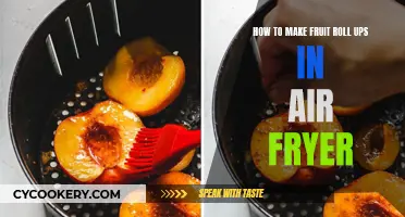 Air-Fryer Fruit Roll-Ups: A Quick, Easy Treat