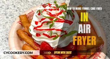 Funnel Cake Fries: Air Fryer Style