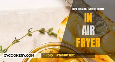 Making Garlic Confit in an Air Fryer: A Quick Guide