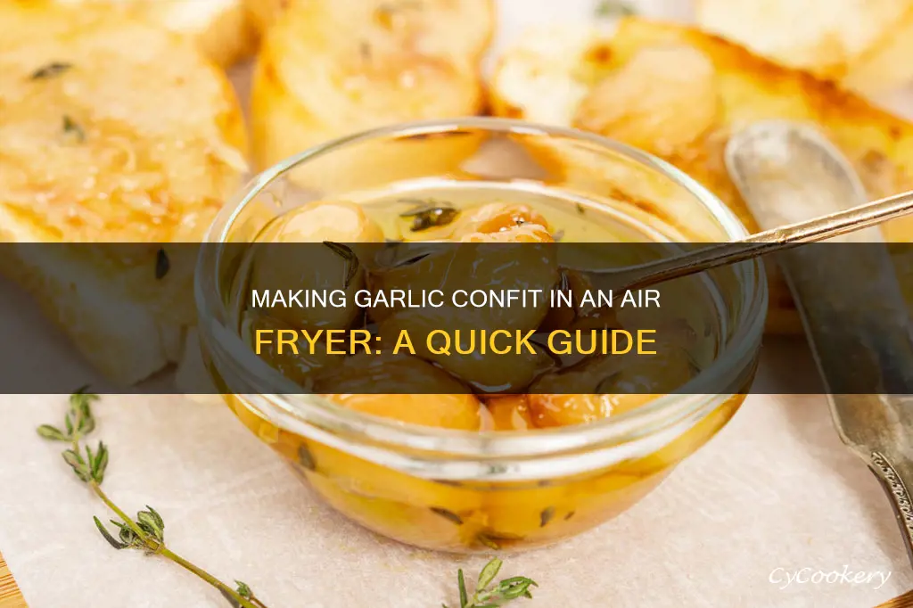 how to make garlic confit in air fryer