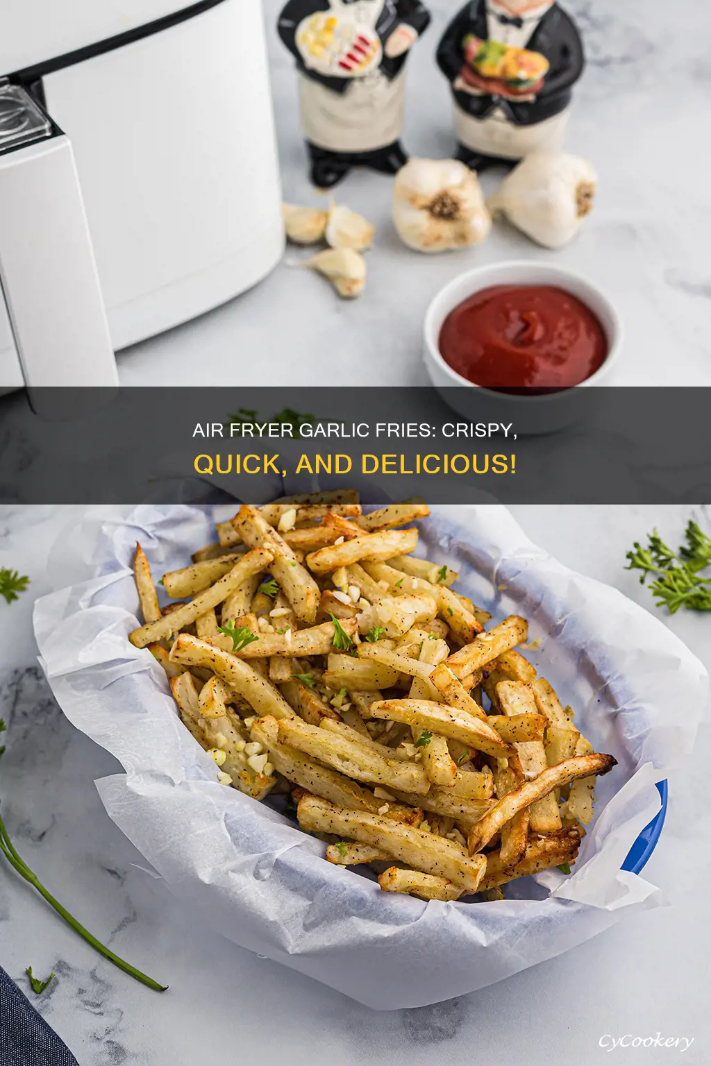 how to make garlic fries in air fryer