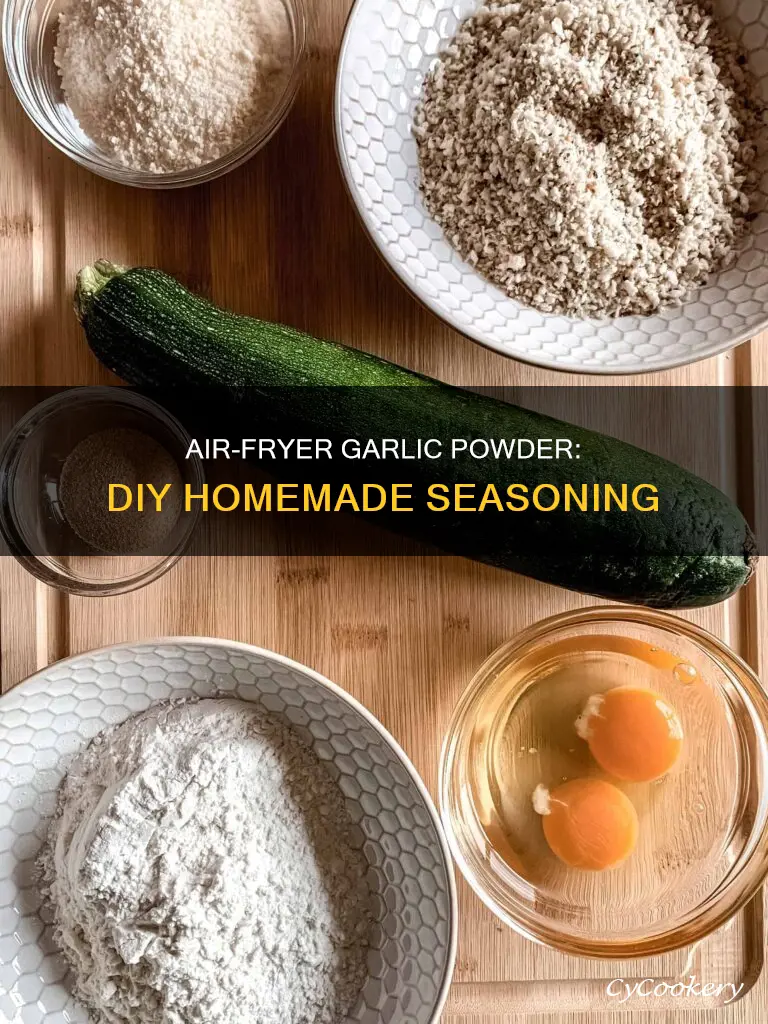 how to make garlic powder in air fryer