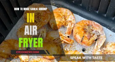 Air-Fried Garlic Shrimp: A Quick, Tasty Treat