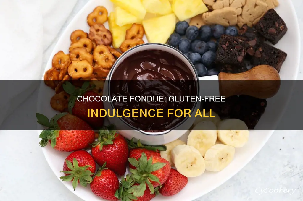 how to make gluten free chocolate fondue